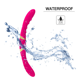 バイブレーターダブルエンドレズビアンセックスおもちゃUSB電源リアルフレキシブルデュアルヘッド - Product Image 5