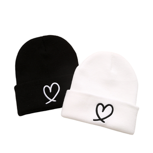 Gorro de Invierno Unisex de Acrílico de Alta Calidad con Logotipo Personalizado, Gorro de Punto Bordado para Hombre - Product Image 1