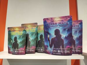 Bolsas de Mylar con Cierre Hermético Personalizadas, a Prueba de Olores, para Empacar, Bolsa Vertical a Prueba de Olores para Té y Café - Product Image 3