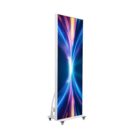 Afficheur LED portable d'extérieur avec contrôle WIFI et USB, écran LED portable sur pied