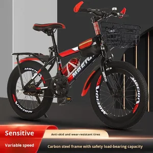 Bicicleta de carretera para niños, marco de <span class=keywords><strong>acero</strong></span> de velocidad única/Variable de 18 pulgadas, freno de Pedal trasero a prueba de golpes, bicicleta de regalo para niños grandes - Product Image 3