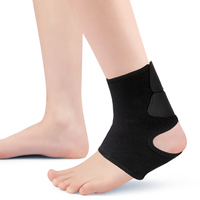 Attelle de cheville sportive en SBR, bande de compression, équipement de protection pour le football, le basketball et la course à pied, respirante, pour adulte