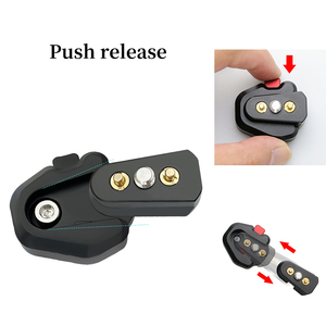Accessoire en aluminium personnalisé Mini plaque de dégagement rapide pour moniteur de champ de caméra, trépied, bras articulé, bras magique, support de flash - Product Image 2