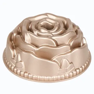 Molinillos en forma de rosa para pastel, nuevos productos de la marca Marissa, diseño de pasteles calientes