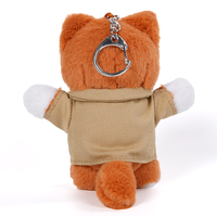 Porte-clés en peluche unisexe certifiés sécurité, personnalisables, avec rembourrage en coton PP – Créez votre propre personnage unique