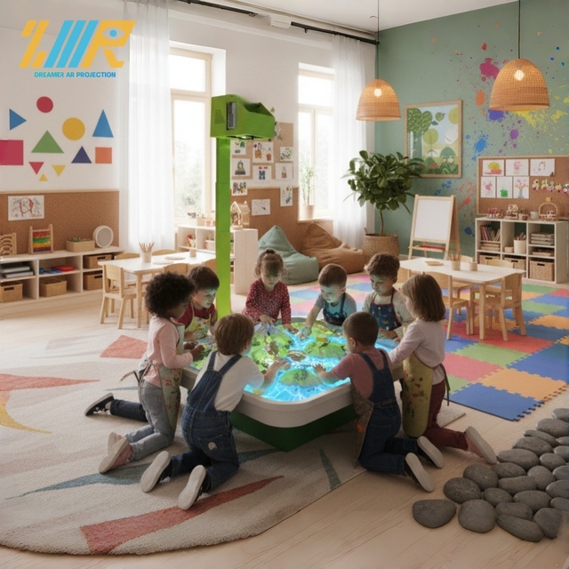 3d Ar Sandbox with 5 Themed Games Interactive Theme Park Magic Ar Sand Table Mobile Ar Sandbox