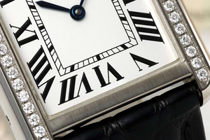 Reloj mecánico automático moderno y elegante, correa de cuero con estampado de cocodrilo negro, bisel con incrustaciones de diamantes - Product Image 4