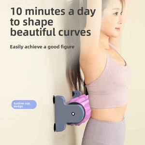 Rodillo de Masaje en Forma de Media Luna con Soporte Triangular para Relajación Muscular y Ejercicio, Equipo de Ejercicio Premium - Product Image 2