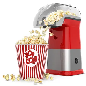 Top Seller Portable Fast Hot Air Popper Popcorn Maker Machine With Top Cover