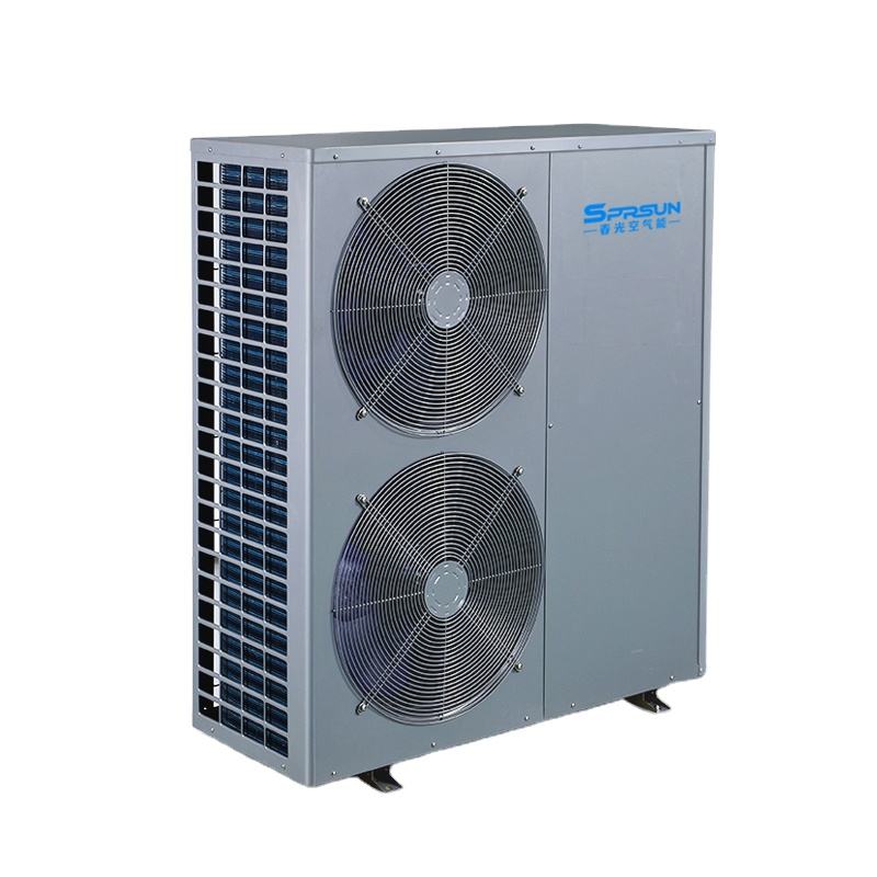 Sprsun Heat Pump Household Air Source Heatpump With Fan Coil Water Heater