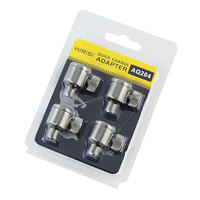 Hirisi Karpfenangeln Schnellwechsel-Verbinder für Rod Pod Bank Sticks Buzzer Bars Edelstahl