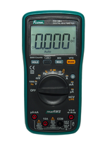 Multimètre numérique FUZRR FR17B+ FR15B+ True RMS 6000 points de mesure DC 1500V 1000V AC VFD 60mF Température 600A Testeur à pince