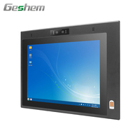 Geshem 17 pouces, PC industriel tout-en-un haute performance J1900 I3 I5 I7, ordinateur embarqué sans ventilateur, compatible Win10/Linux, OEM