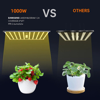 ROHE 1000W Volspectrum LED Kweeklamp 10-Bar voor Hydroponics Hoogste Efficiëntie Aanpasbare Indoor Tuin Kweeklamp