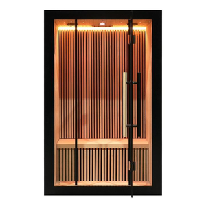 Modello Più Popolare 2026: Sauna Domestica in Legno Massello con Riscaldatore a Carbonio e Infrarossi Lontani - Product Image 1