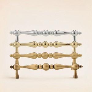 Kosin-jn2433 hiện đại rắn Brass vàng kéo knobs nhà bếp chải Brass nội thất cửa xử lý - Product Image 1