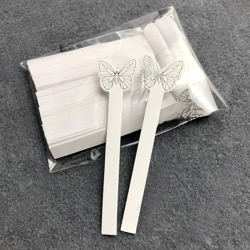 Custom Black Blotter Perfume Strip Aromatherapy