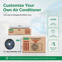 Aire Acondicionado Split de Pared con Certificación CE EU R32 Inverter 18000 BTU Clase A++ Ahorro de Energía para Uso Doméstico y Hotelero