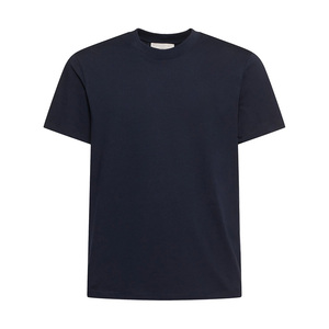 Di alta qualità cotone 100% nero scrivere blu Stock stampato Logo camicie bianche per gli uomini tessuto modello di tipo - Product Image 3