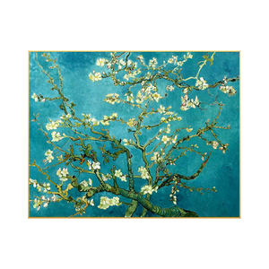 HONGYA-obra de arte de alta calidad, pintura al óleo famosa de Vincent <span class=keywords><strong>Van</strong></span> <span class=keywords><strong>Gogh</strong></span>, flor de almendro - Product Image 1