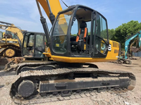 Excavatrice JCB 220LC de 22 tonnes d'occasion à vendre en bon état