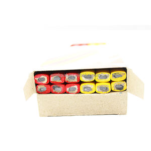 Promocional cuadrado negro plomo plano carpintero lápiz constructor construcción regalos promocionales HB carpintero lápiz en Stock - Product Image 5