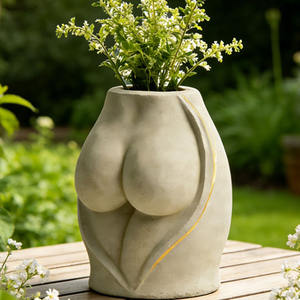 Moules en silicone pour bougies de <span class=keywords><strong>fesses</strong></span> YS, boîtes de rangement en plâtre, moules de coulée, fournitures de bricolage pour la fabrication de pots de fleurs en béton - Product Image 4