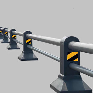 Barriera Stradale di Sicurezza per Deviazione Veicoli, Isolamento Corsie Non Motorizzate, Guardrail Municipale Antiruggine - Product Image 2