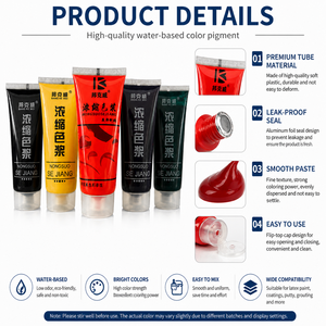 Indoor Household Water-Based Color Paste Small Packaged Tinting Paste for Latex <b>Paint</b> Odorless & Eco-Friendly Wall-Safe - Product Image 4