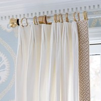 Support de rideau en acrylique transparent durable Haoliang pour les traitements de fenêtre PMMA pour les maisons Studios Galeries et bureaux haut de gamme
