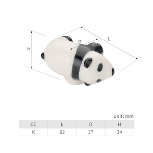 בעלי החיים ריהוט קרמיקה ידית חדר ילדים פנדה קבינט מושך ידיות Cartoon 6304 - Product Image 5