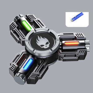 Syh1442 Fidget <span class=keywords><strong>spinner</strong></span> Đồ chơi cho trẻ em người lớn ngón tay kim loại phát sáng trong bóng tối Quà Tặng hiện tại cậu bé người đàn ông chống lo lắng ngón tay con quay hồi chuyển - Product Image 6