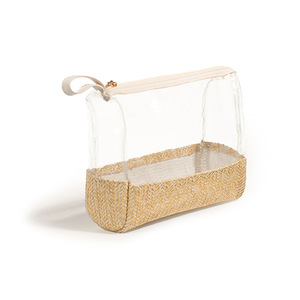 Nouvelle pochette de rangement portable transparente multifonctionnelle en PVC avec fermeture éclair pour cosmétiques, idéale pour les voyages et l'extérieur - Product Image 2