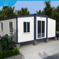 Maison préfabriquée pliable standard chinoise de 2/3 chambres, 20 pieds, 40 pieds, extensible, conteneur, à vendre