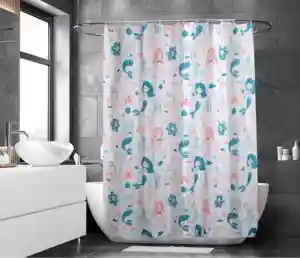 Rideau de douche en polyester classique imperméable personnalisé 72x84, rideaux de bain, ensembles de rideaux de douche