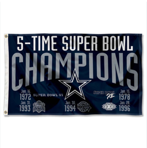 Bandera Personalizada de los New England Patriots, Campeones del Super Bowl 6 Veces, Bandera Decorativa de Alta Calidad de Poliéster para Interiores y Exteriores - Product Image 6