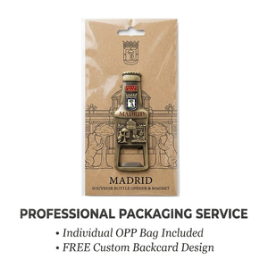 Abridor de Botellas Magnético Vintage de Metal con Forma de Botella de Vino de Madrid <span class=keywords><strong>Toledo</strong></span>, Souvenir de Aleación de Zinc, Adhesivo para Refrigerador, Decoración de Monumento Urbano - Product Image 6