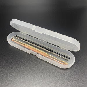 Transparent Pp Plastic Storage <b>Box</b> 18.8cm X 7.2cm X 3.9cm Portable Cosmetic Organizer For Beauty <b>Tools</b> Makeup Storage - Product Image 3