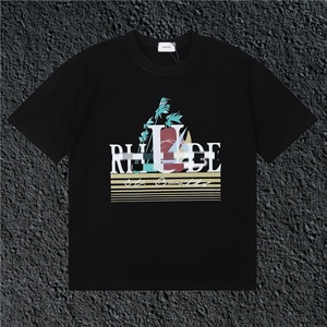 T-shirts à manches courtes pour hommes RHU, coupe classique, vêtements de travail d'été, 100% coton, séchage rapide, anti-rides - Product Image 1