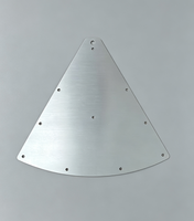 Circuit imprimé en aluminium LED en forme d'éventail personnalisé pour ventilateur de plafond, certifié RoHS et ISO9001