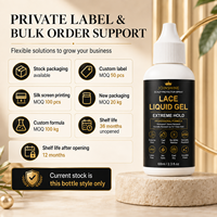 Fabricant de colle pour perruques en dentelle à marque privée, adhésif pour perruques imperméable à forte tenue, fournisseur OEM