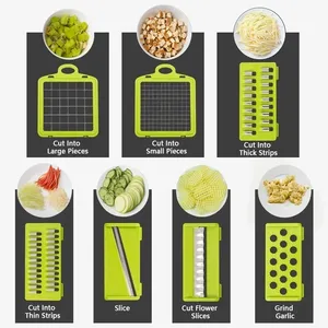 ที่ขูดผักอเนกประสงค์ 14/16 in 1 พร้อมด้ามจับ หั่น สับ ซอย สำหรับครัว - Product Image 4
