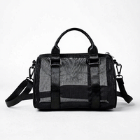 Sac fourre-tout léger et imperméable en nylon avec fermeture éclair pour femme, idéal pour le sport, les voyages, le yoga, la gym – Mini sac de sport