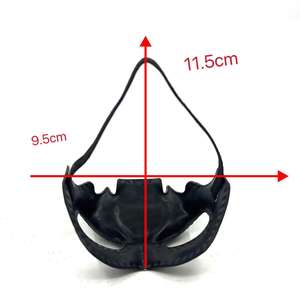 Katı desen yeni kedi maskesi Avenger yarasa Inspired plastik cadılar bayramı ve kediler için kış <span class=keywords><strong>Pet</strong></span> giyim aksesuarı - Product Image 6