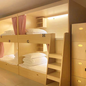 Furnitur sekolah <span class=keywords><strong>hotel</strong></span> furnitur terbaru ruang kapsul tidur pod kapsul kasur hostel tempat tidur - Product Image 3