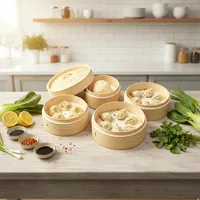Papier sulfurisé antiadhésif pour cuiseur vapeur, feuilles de cuisson de qualité alimentaire pour Baozi et pains vapeur