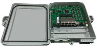 Boîte de distribution fibre optique FTTH intérieur extérieur SC 12 ports PC + ABS 8 cœurs montage mural