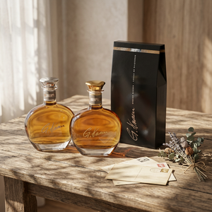 Caja <span class=keywords><strong>de</strong></span> Cartón Corrugado para Envío <span class=keywords><strong>con</strong></span> Espuma Protectora, para una <span class=keywords><strong>Botella</strong></span> <span class=keywords><strong>de</strong></span> <span class=keywords><strong>Vino</strong></span> <span class=keywords><strong>de</strong></span> 750 ml y <span class=keywords><strong>Dos</strong></span> <span class=keywords><strong>Copas</strong></span>, Reciclable y Biodegradable - Product Image 5