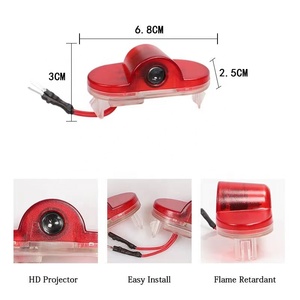 Luz de Bienvenida con Logotipo para Puerta de Coche, Compatible con Skoda <span class=keywords><strong>Octavia</strong></span> Vrs, <span class=keywords><strong>Octavia</strong></span> A5 2013, <span class=keywords><strong>Octavia</strong></span> 2 3, Luz de Bienvenida Skoda - Product Image 4