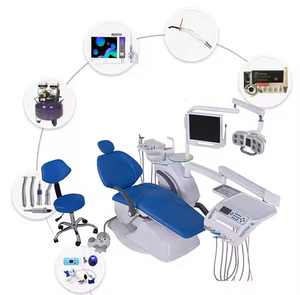 Luxury <strong>Dental</strong> <strong>Unit</strong> German Grade 9 Memories Functions Instrument Tray Safety <strong>Dental</strong> <strong>Unit</strong> <strong>Chair</strong> - Product Image 5